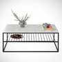 Hanah Home Etna - Marmo Blanco y Negro
